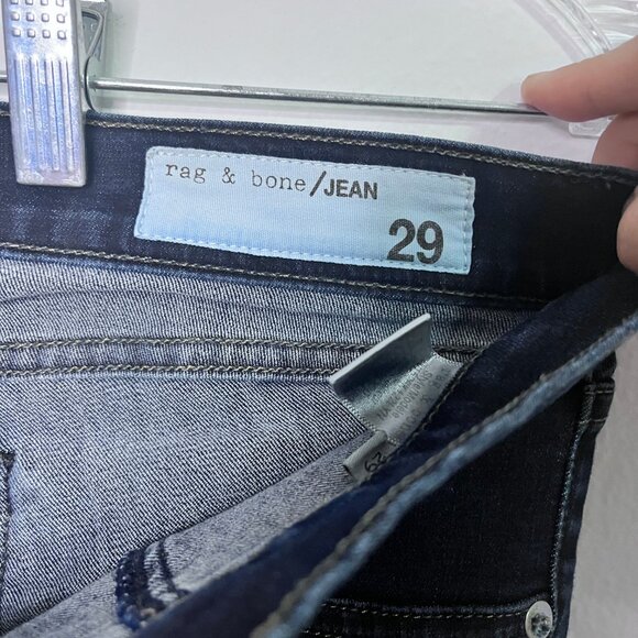 Rag & Bone Mid-Rise Skinny Ankle Capri Jeans Sz 29 - Picture 9 of 13